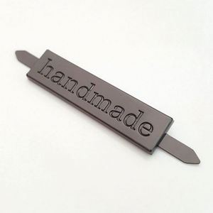 Etiquetas Clásicas de Otras Marcas, Etiquetas Hechas a Mano con Logotipo, Etiquetas Ecológicas Personalizadas, Plegables por un Lado, Etiquetas de Ropa para Bolsas, Zapatos y Prendas - Product Image 1