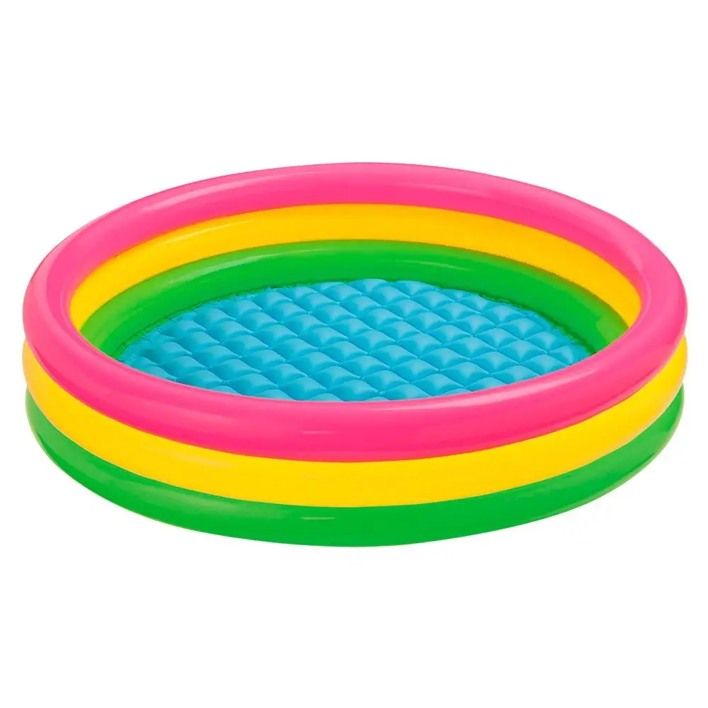 Intex-Piscina para niños, diseño brillante al atardecer, 58 "x 13", OEM, pvc personalizado, gran oferta, 2022