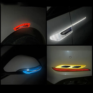 Muchkey <span class=keywords><strong>Prix</strong></span> d'usine Autocollant universel réfléchissant pour bol de <span class=keywords><strong>porte</strong></span> de <span class=keywords><strong>voiture</strong></span> anti-rayures Autocollant pour toutes les voitures - Product Image 3