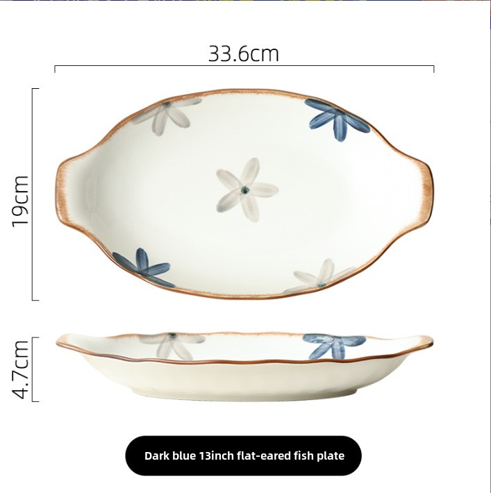 Flat Ear Fish Dish