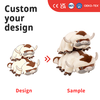 Peluche personnalisée Appa, créature fantastique, animal en peluche, inspirée de l'anime, collectionnable, cadeau doux, poupée OEM