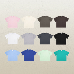 T-shirt pour homme en coton 100 %, coupe classique, col rond, uni, avec logo graphique brodé personnalisé, manches courtes, idéal pour les voyages - Product Image 1