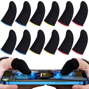 Gaming Finger Sleeve Breathable Fingertips For PUBG Games Anti-Sweat Touch Screen Finger <b>Cot</b> Cover Sensitive Mobile Touch Gloves - Product Image 1