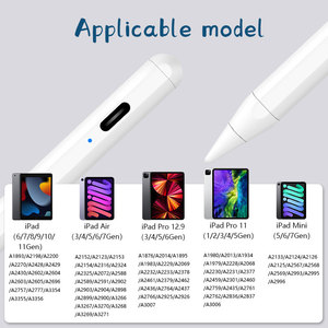 YKS Nouveau Stylet Tactile Intelligent de 2ème Génération Blanc avec Rejet de la Paume <span class=keywords><strong>pour</strong></span> <span class=keywords><strong>Apple</strong></span> <span class=keywords><strong>Ipad</strong></span> - Product Image 6