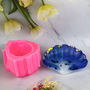 Moule de moulage en résine de silicone fait main Kingnoo, forme irrégulière, 1 pièce, style DIY, ornements décoratifs, outils pour gâteaux, en stock dans le Hebei - Product Image 1