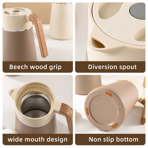 YUEDISI Gros B2B Cafetière Isotherme Sous Vide à Double Paroi 2L Pour Eau Chaude, Bouilloire Isolée - Product Image 3