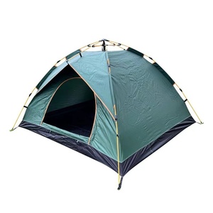 Tente de <span class=keywords><strong>Camping</strong></span> Portable Entièrement Automatique Style <span class=keywords><strong>Plage</strong></span> Faux Double Couche Pliage Rapide Ouverture Rapide Aucune Configuration Nécessaire pour l'Extérieur - Product Image 1