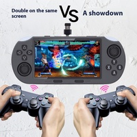 Console de jeu rétro portable SF3000 à double joystick avec grand écran de 4,5 pouces, Wi-Fi intégré, Open Source
