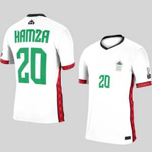 Футболки на заказ для команд Ближнего Востока, ретро-футболки сборной Саудовской Аравии, 100% полиэстер, V-образный вырез - Product Image 4