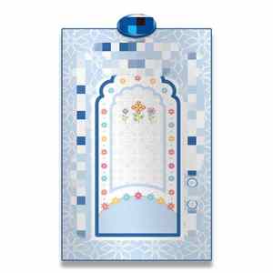 Shantou sajadah SZ106อุปกรณ์เสริมการบูชาแบบพกพาที่ชาญฉลาดแบบโต้ตอบสำหรับครอบครัวอิสลามเหมาะเป็นของขวัญทางศาสนาสำหรับการสวดมนต์ทุกวัน - Product Image 4