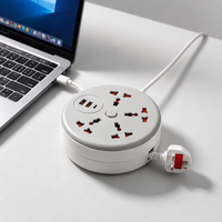 Prise de conversion universelle 10A en cuivre pour usage industriel, vente en gros d'usine, compatible Asie du Sud-Est, norme européenne et britannique, avec extension USB
