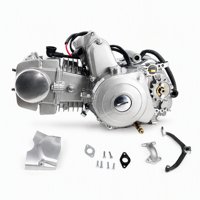 Ensemble Moteur de Quad/Moto ATV 125cc à Démarrage Électrique, Embrayage Automatique, 3 Vitesses Avant et 1 Marche Arrière, Commande Personnalisée