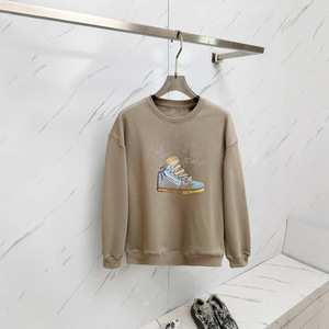 Felpa con Cappuccio Autunno 2026 per Famiglia, in Cotone Felpato, Maniche Lunghe, Girocollo, Vestibilità Ampia - Product Image 1