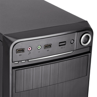 SAMA E01 effet pinceau étui ATX M-ATX tour complet ordinateur de jeu OEM armoire pour ordinateur