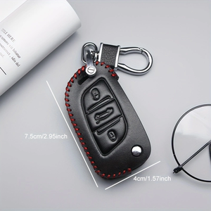 Guscio/Cover per Chiave Auto Citroën Compatibile con Modelli C3, C4, C5, Berlingo, <span class=keywords><strong>C</strong></span>-Elysée, <span class=keywords><strong>Zero</strong></span> - Product Image 3