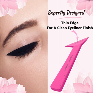 Pochoirs pour eye-liner, outil liquide waterproof pour maquillage des yeux, stylo pinceau, tampon, taille-crayon fin, pour yeux de chat, petit pointeau aiguisé pour ailes - Product Image 3