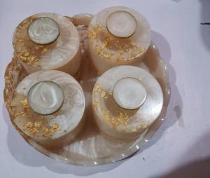 Juego de Recipientes de Resina Premium con Bandeja para Frutos Secos, Almacenamiento en la Cocina y Despensa, y Decoración del Hogar, Precio de Exportación - Product Image 5