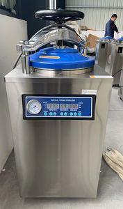 Sterilizzatore <span class=keywords><strong>Autoclave</strong></span> Elettrico Verticale a Vapore Lexison 35L/50L/75L, 3.5KW AC 110-220V per Uso Laboratorio e Veterinario - Product Image 2