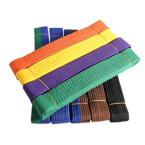 <span class=keywords><strong>Ceinture</strong></span> de sport colorées pour <span class=keywords><strong>taekwondo</strong></span> judo karaté, haute qualité - Product Image 1