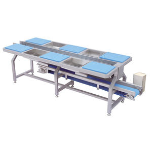 Sebze ve Meyve Seçme Konveyörü, Lambalı Kontrol Masası Konveyörü, LED Işıklı Konveyör - Product Image 2