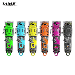 Cortadora de pelo JAME JM-200A, cuchillas recargables de acero inoxidable con peines guía para cortar el cabello de hombres y mujeres - Product Image 2