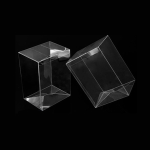 Thấp Moq Lize Pop Đồ Chơi Bảo Vệ 4 "0.35Mm Rõ Ràng Có Thể Tái Chế Nhựa Lưu Trữ Trong Suốt Có Thể Gập Lại Pet Bao Bì Hộp Hiển Thị - Product Image 4