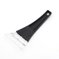 Grattoir à glace multifonctionnel pour voiture, déneigeur, nettoyeur de vitres portable avec essuie-glace, nouvel accessoire d'hiver pour usage automobile et domestique