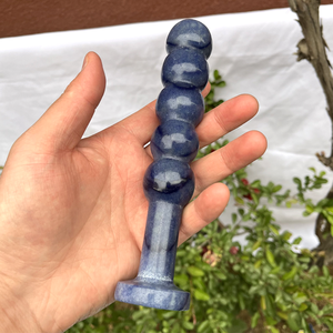 Dildo de Cuarzo Rosa Pulido, Varita de Masaje Curativa, Placer Yoni, Curvo, 19 cm, 200 g, Regalo para Mujer - Product Image 5
