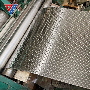 गर्म बिकने वाला हीरा पैटर्न एंटी-स्लिप जस्ती चेकआउट स्टील शीट औद्योगिक एटम गैल्वेनाइज्ड एंटी-स्लिप पैटर्न प्लेट - Product Image 6