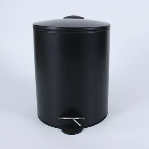粉末涂料3L化妆品箱垃圾桶垃圾桶圆形内桶金属垃圾桶