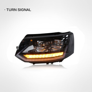 Gruppo Fari a LED per <span class=keywords><strong>Volkswagen</strong></span> <span class=keywords><strong>Caravelle</strong></span> e Multivan <span class=keywords><strong>T5</strong></span> con DRL LED e Indicatori di Direzione Dinamici Sequenziali - Product Image 3