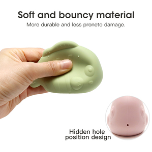 Cấp Thực Phẩm Silicone Tắm Đồ Chơi Phim Hoạt Hình Động Vật Hình Dạng Cá Bé Tắm Đồ Chơi Mềm Tắm Đồ Chơi Cho Trẻ Em Bé Cảm Giác Thiết Lập Sản Phẩm - Product Image 2