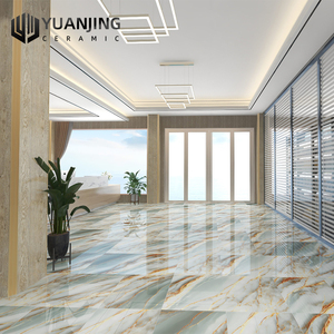Azulejos <span class=keywords><strong>de</strong></span> Porcelana <span class=keywords><strong>de</strong></span> Lujo con Acabado Brillante para Pisos, 600x600mm, Diseño <span class=keywords><strong>de</strong></span> Alta Gama para Sala <span class=keywords><strong>de</strong></span> Estar y Vestíbulo, con Patrones <span class=keywords><strong>de</strong></span> Mármol - Product Image 3