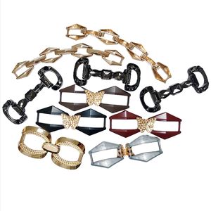 맞춤형 패션 금속 신발 버클, 양각 로고 컬러 아연 합금 신발 장식 액세서리 (벨트용) - Product Image 1