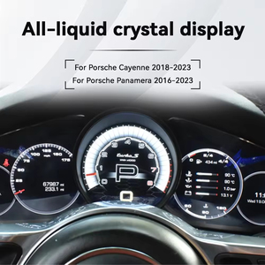 LCD Mart Đồng hồ bấm giờ với hiển thị kỹ thuật số Chrono đo cho Porsche Cayenne 2018-2023 cho Porsche Panamera 2016-2023 - Product Image 2