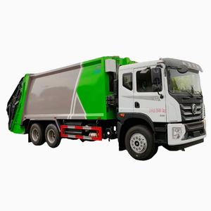 동 펑 쓰레기 캔 청소 트럭 25cbm 쓰레기 트럭 쓰레기통 뒷빈 리프터이있는 트럭 - Product Image 1