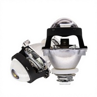 Mini projecteur de phare bi-xénon pour toutes les voitures et motos, ampoules H1, accessoires automobiles DAO, non destructif, 2,5 pouces, 12V
