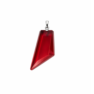 Colgante de Jaspe Rojo Natural de Calidad Garantizada, Joyería Artesanal para la Moda, Sanación y Uso Diario - Product Image 5