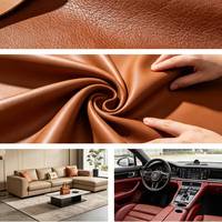 Cuir synthétique, tissu en faux cuir, PVC, cuir Rexine, cuir artificiel en suède pour sièges de voiture, housses et revêtements.