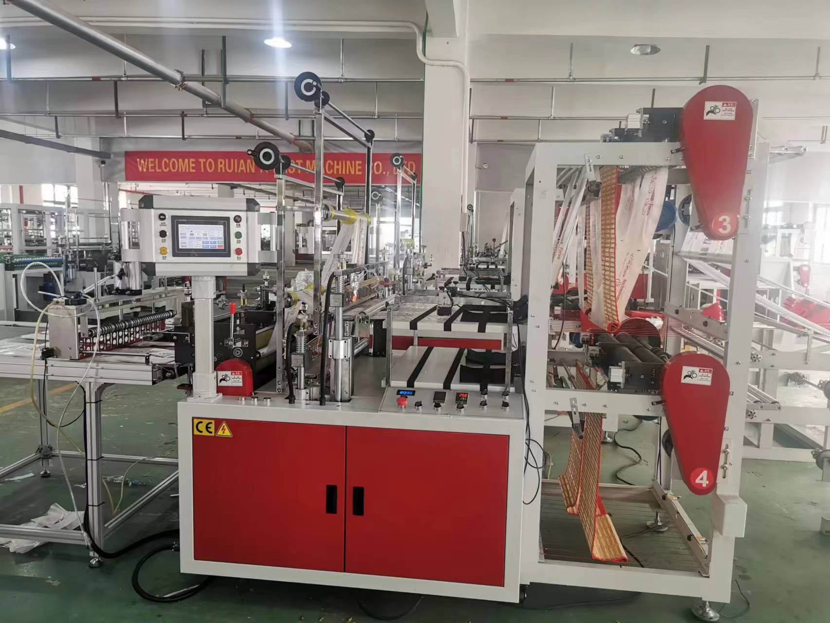 plastic bag welding machine