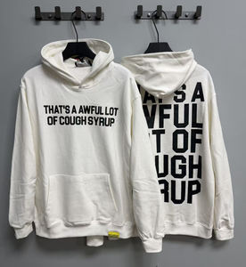 Sudadera con Capucha THAT'S a AWFUL LOT of COUGH SYRUP, Calidad Superior, 100% Algodón, Ropa para Hombre, Sudadera Vintage de Estilo Urbano para Hombre - Product Image 4