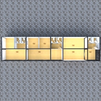 Cabine préfabriquée en conteneur, fabriquée en usine, pour hôtel de villégiature, supermarché, salon, 1 chambre, moderne et durable