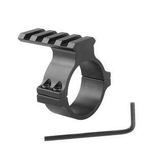 34mm hợp kim nhôm màu đen phạm vi Vòng núi Adapter cho săn bắn đèn pin với <span class=keywords><strong>21mm</strong></span> cơ sở và chiến thuật Sight núi - Product Image 4