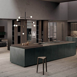 Meubles <span class=keywords><strong>d</strong></span>'intégration intelligents de luxe pour cuisine, ensemble de rangement modulaire en bois sur mesure, armoires de cuisine modernes - Product Image 1