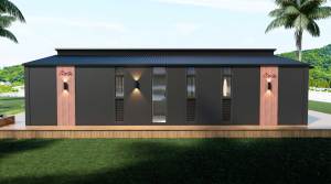 Sistema de conexión modular magnética para juntas de panel electromagnético de montaje sin herramientas para refugio solar transparente Villa Steel - Product Image 2