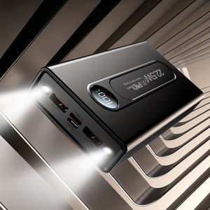 Batería Externa de Alta Capacidad con Carga Rápida PD de 22.5W y Pantalla Digital, 10000mAh 20000mAh para Uso en Exteriores, Venta al Por Mayor - Product Image 3