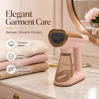 Défroisseur Vapeur Portable Puissant avec Réservoir Visible, Anti-Plis pour Vêtements à une Touche, OEM ODM