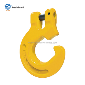 Crochet forestier G80 en acier forgé super allié, plastifié, type C, pour chaîne G80 EN818-2, manutention du bois et levage <span class=keywords><strong>de</strong></span> lautres boissons - Product Image 2