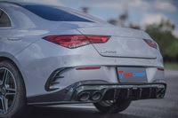 Pièces de modification de voiture Canards de pare-chocs arrière en fibre de carbone pour Mercedes-Benz AMG CLA35 2020-2023 Canards arrière