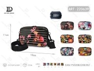 Borsa a tracolla in plastica da donna da 7 pollici, impermeabile, con motivo a cartoni animati, per tutte le stagioni - Product Image 1